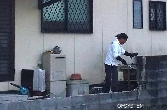 既存ブロック解体