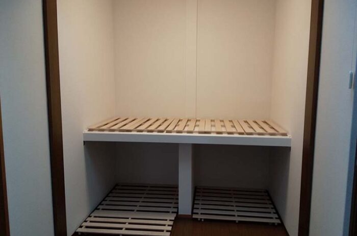 これで布団が仕舞えます