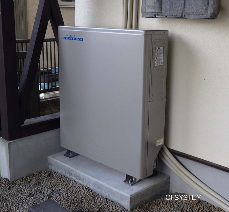 静岡市駿河区W様　リチウムイオン蓄電池