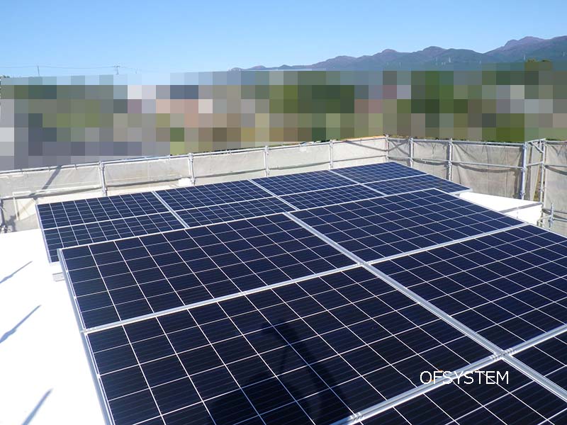 裾野市A様新築　太陽光発電4.4kw設置