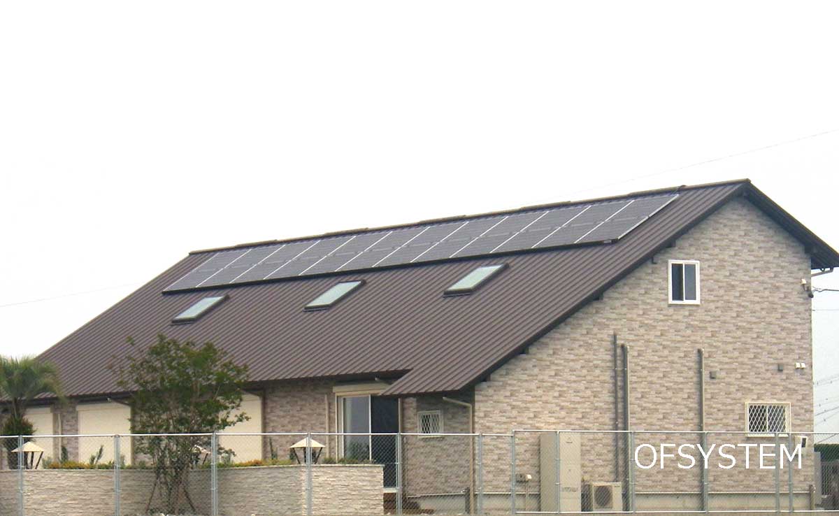 浜松市I様新築　太陽光発電と蓄電池設置