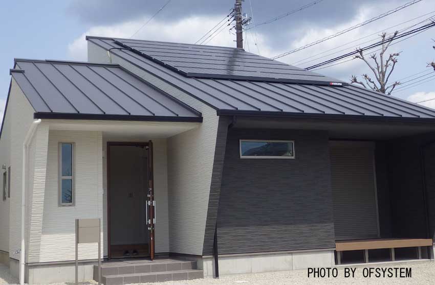 新築I様　太陽電池を設置し蓄電池も準備。