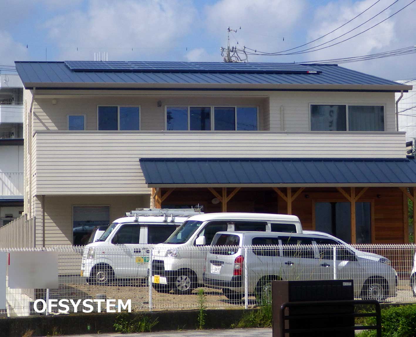 浜松市新築住宅　太陽光発電とエコキュート