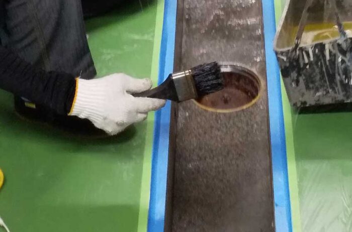 樹脂製プライマー塗布