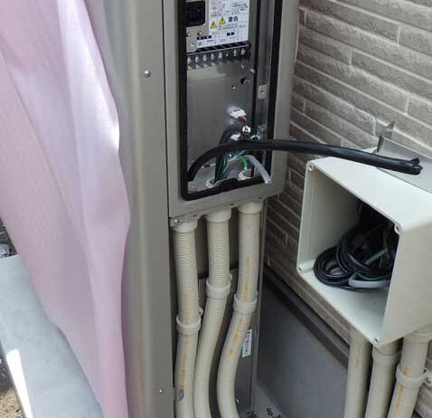 接続工事