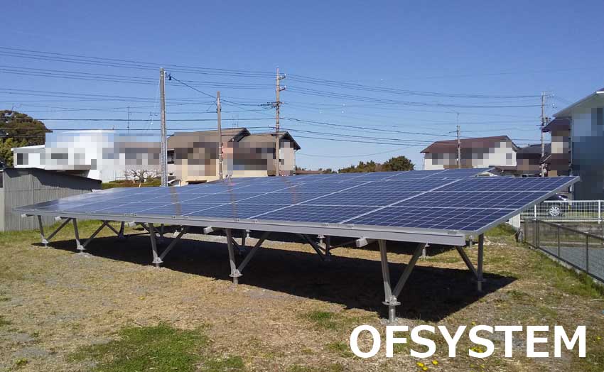 浜松市Y様土地　太陽光発電23kw設置